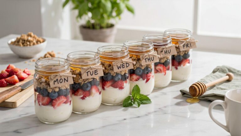 Greek Yogurt Meal Prep For High Protein Breakfasts