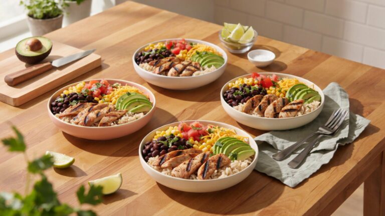 High Protein Burrito Bowls You Can Meal Prep For Dinner