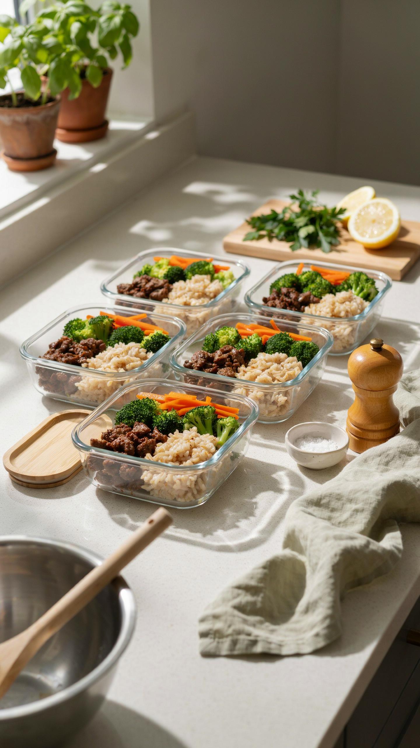 Healthy Meal Prep For The Week Ground Beef Avoiding The Diet Trap
