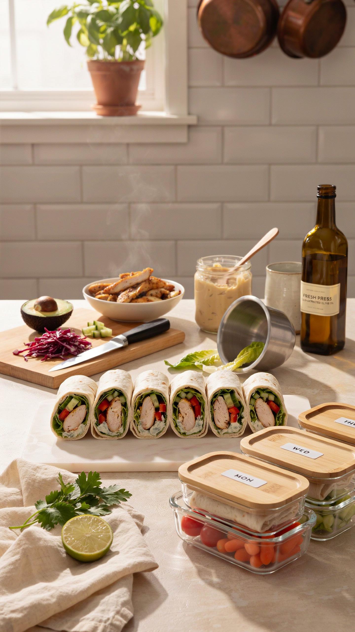 Batch Prep Protocol Your Weekly High Protein Wrap Strategy