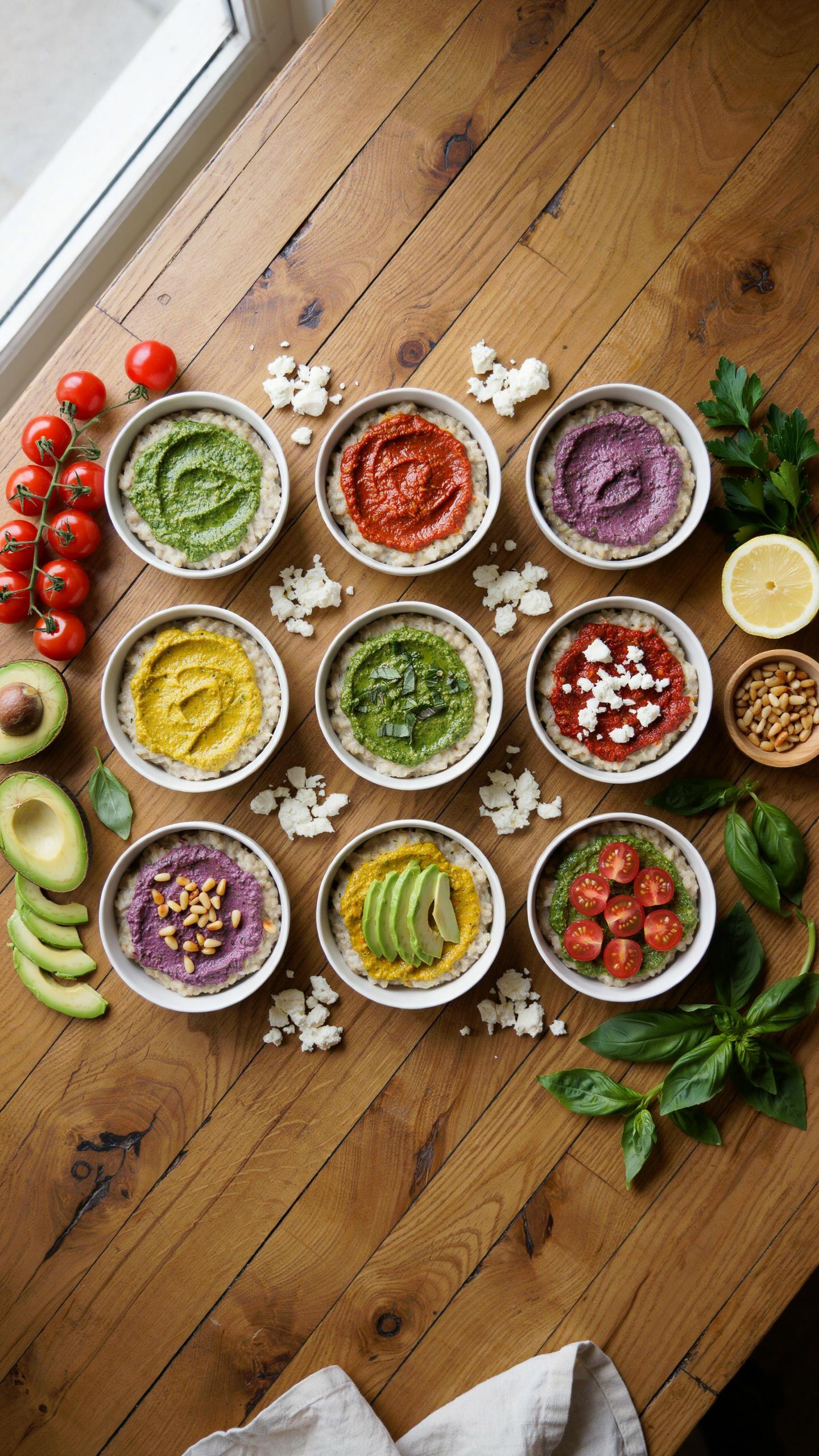 The Pesto Bowls Matrix Variety Through Strategic Substitution