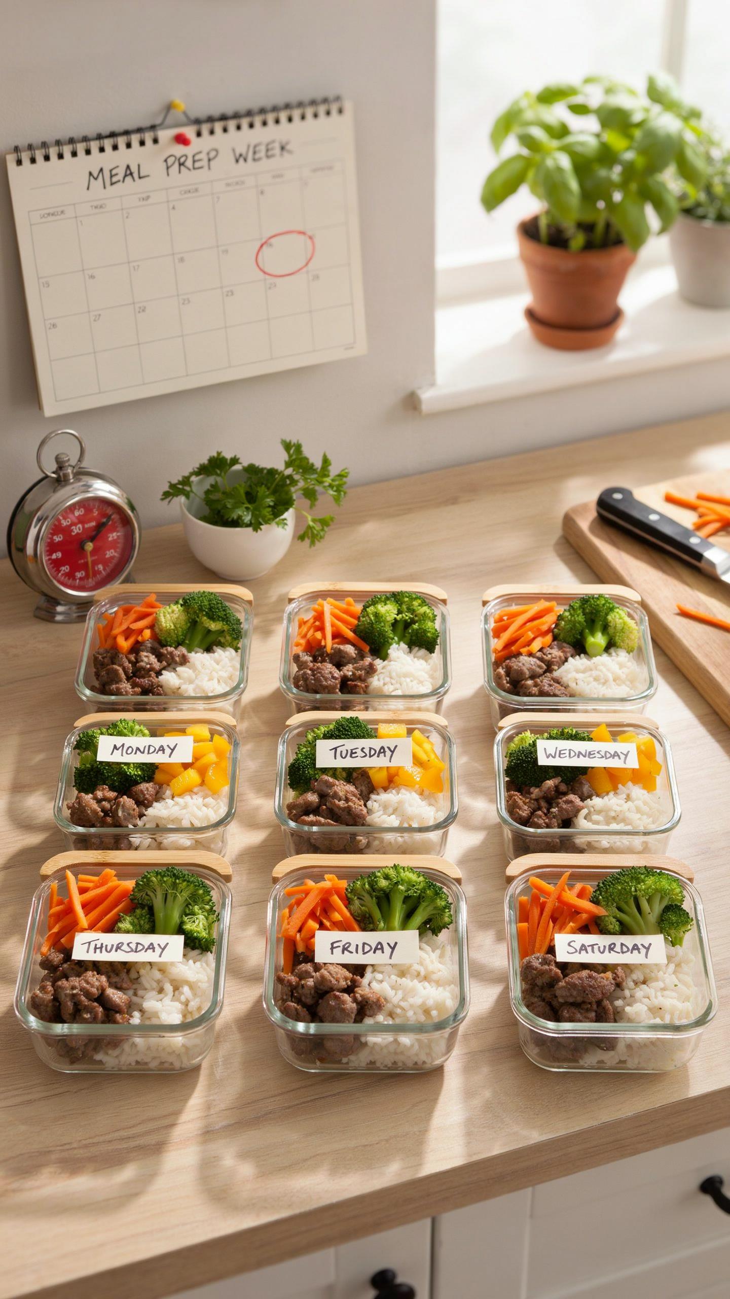 The Economic Theory Of Time For Meal Prep For The Week With Ground Beef