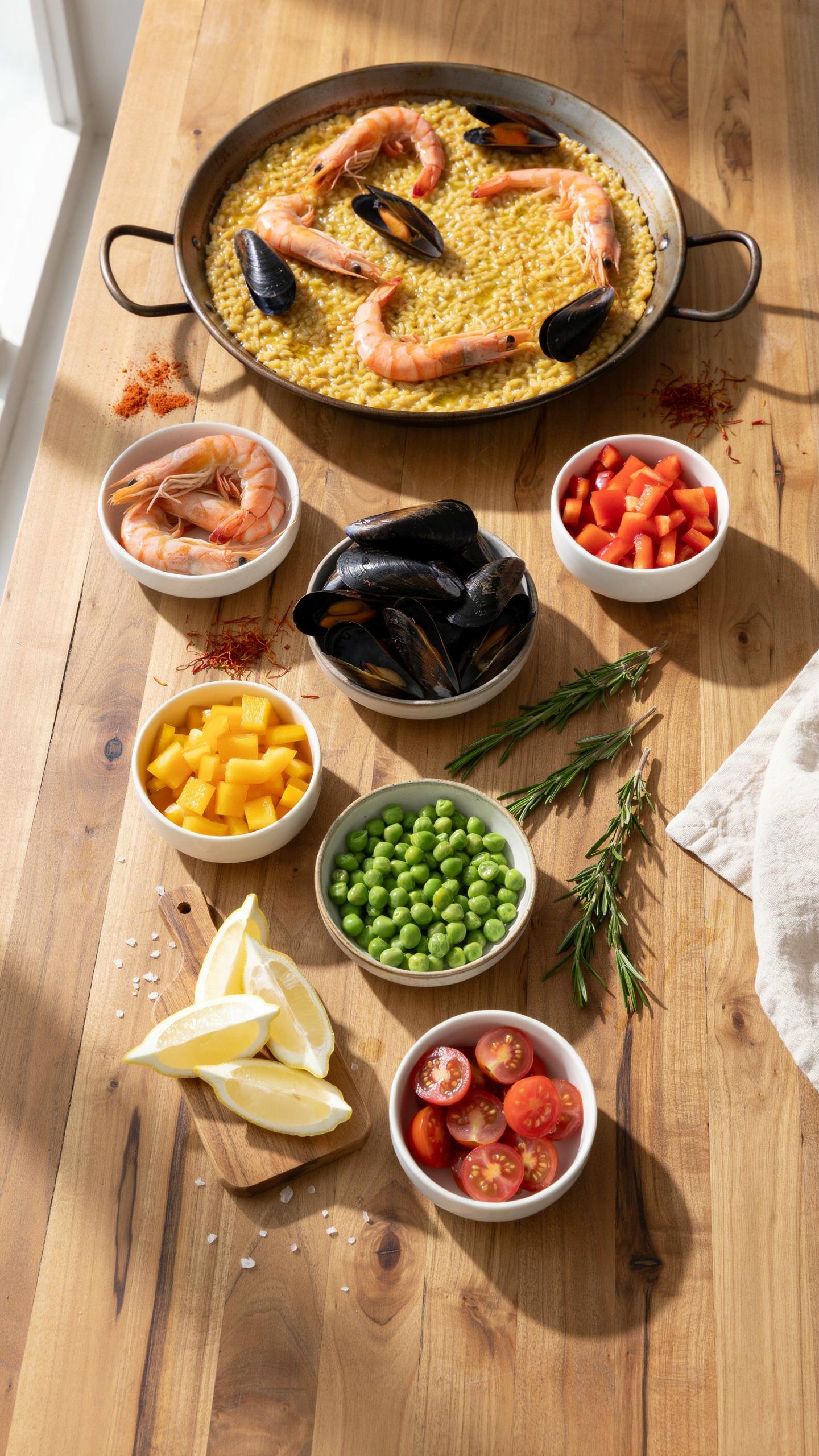 The Healthy Paella Component Staging System