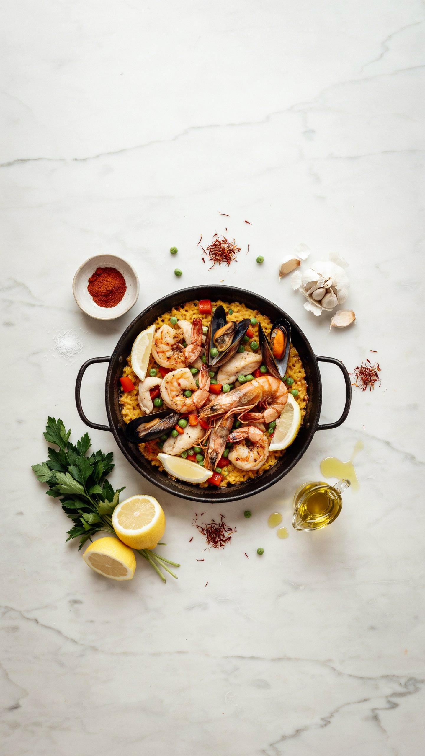 Deconstructing Healthy Paella Recipe Protein First Flavor Always