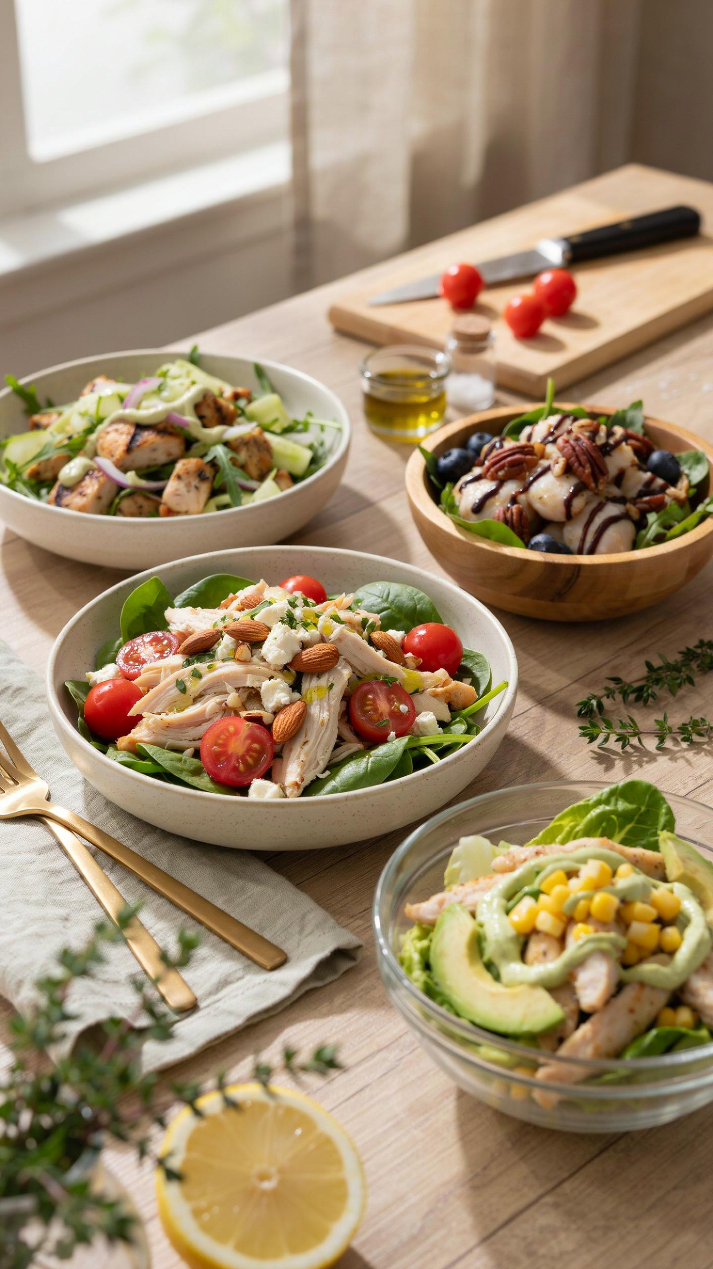 Easy Chicken Salad Variations Avoiding Flavor Fatigue