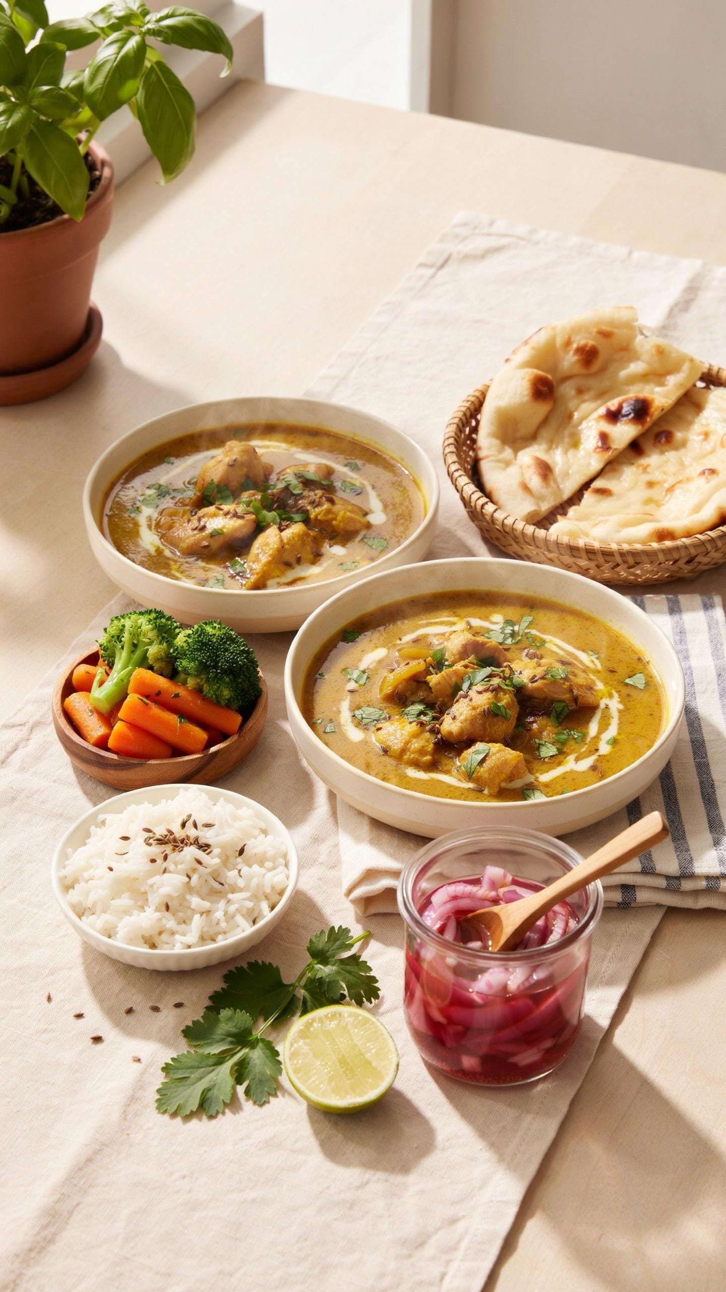 The Dynamic Duo High Protein Healthy Chicken Curry Meals