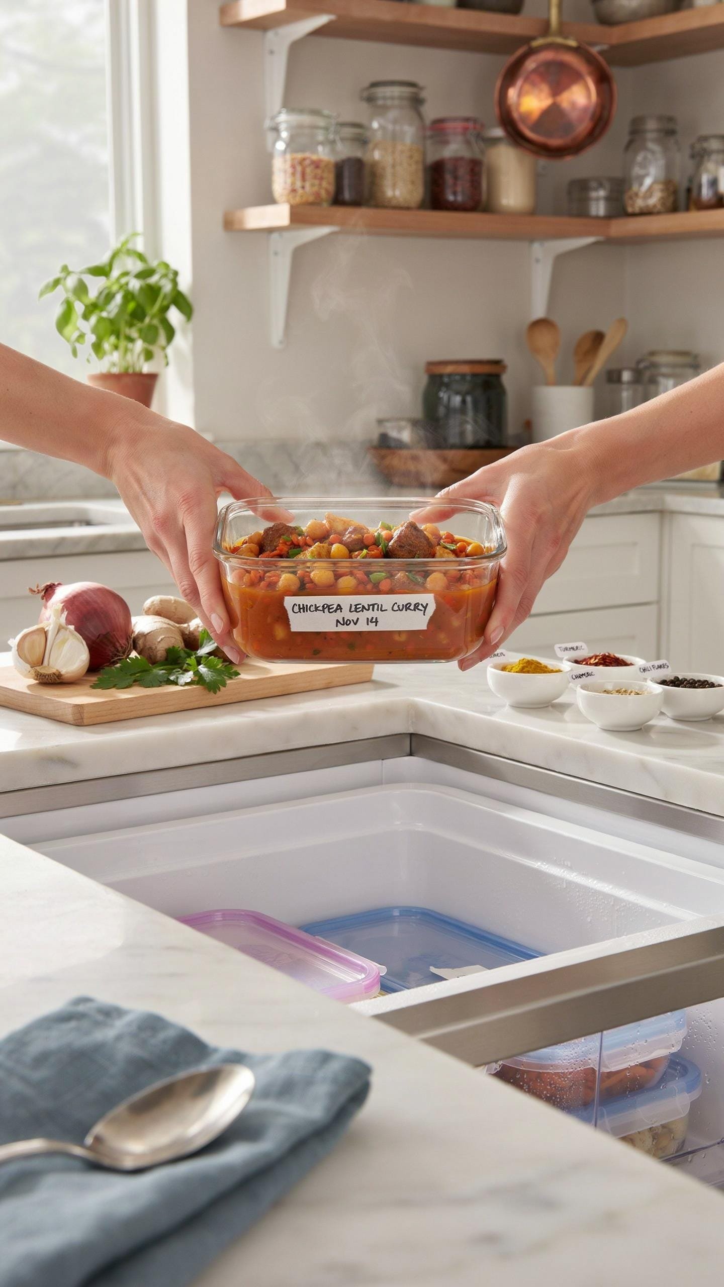 The Preservation Principle Mastering Freezing For High Protein Curry