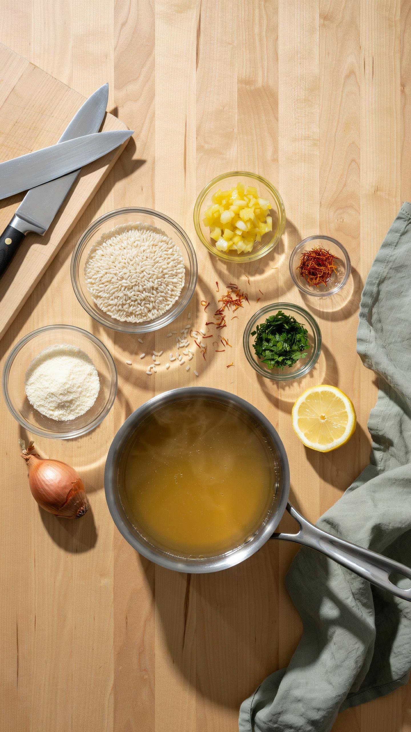 The Mise En Place Protocol Systemizing Risotto Prep