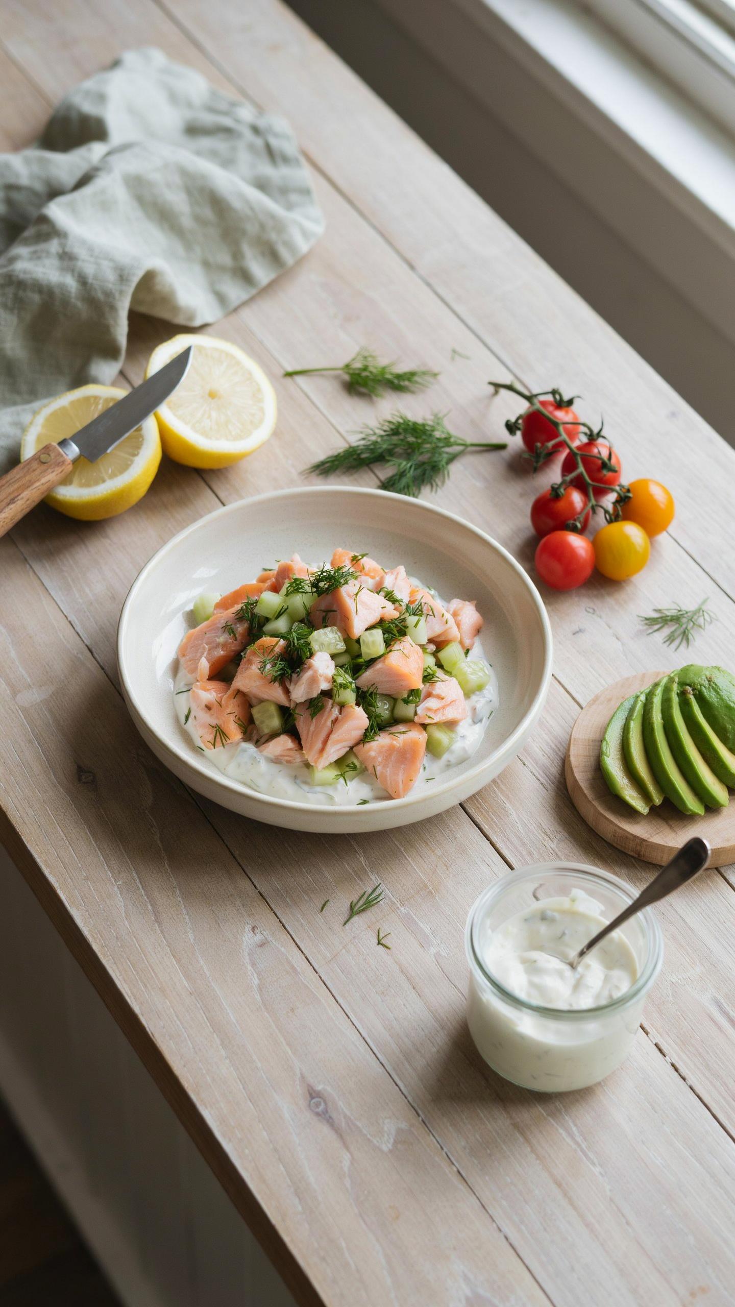 Beyond Mayo Crafting A High Protein Salmon Salad Base