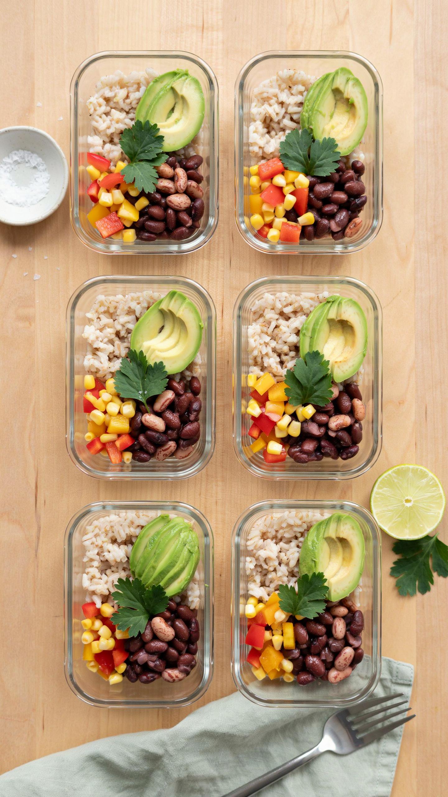 The Bean And Rice Blueprint High Protein Meal Prep Simplified