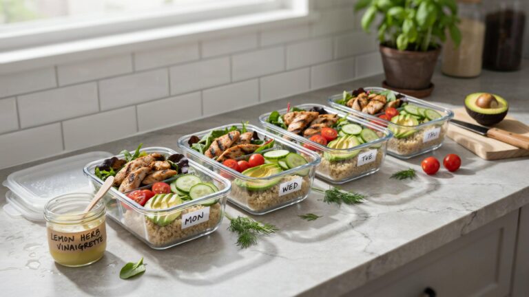 High Protein Chicken Salad You Can Meal Prep For Lunch