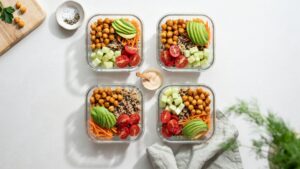 Chickpea Meal Prep For High Protein Vegetarian Bowls