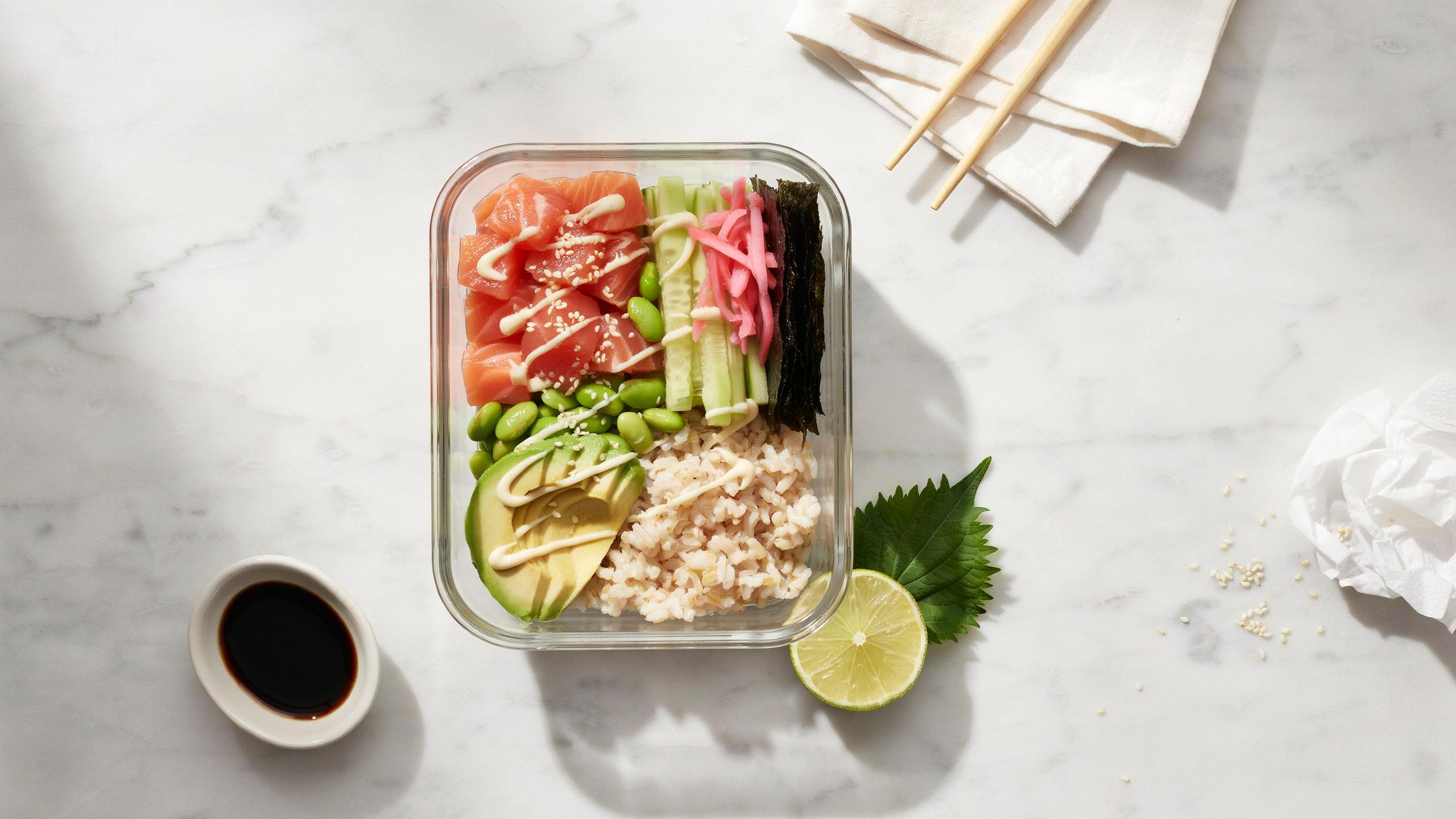 High Protein Sushi Bowl Meal Prep You Can Make At Home