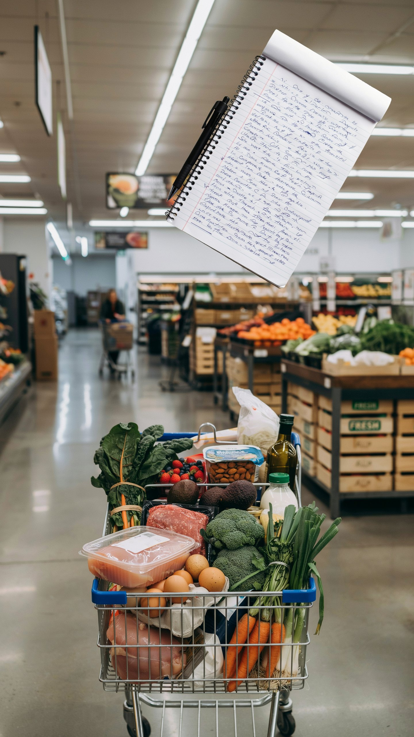 Your true obstacle isn't the grocery store