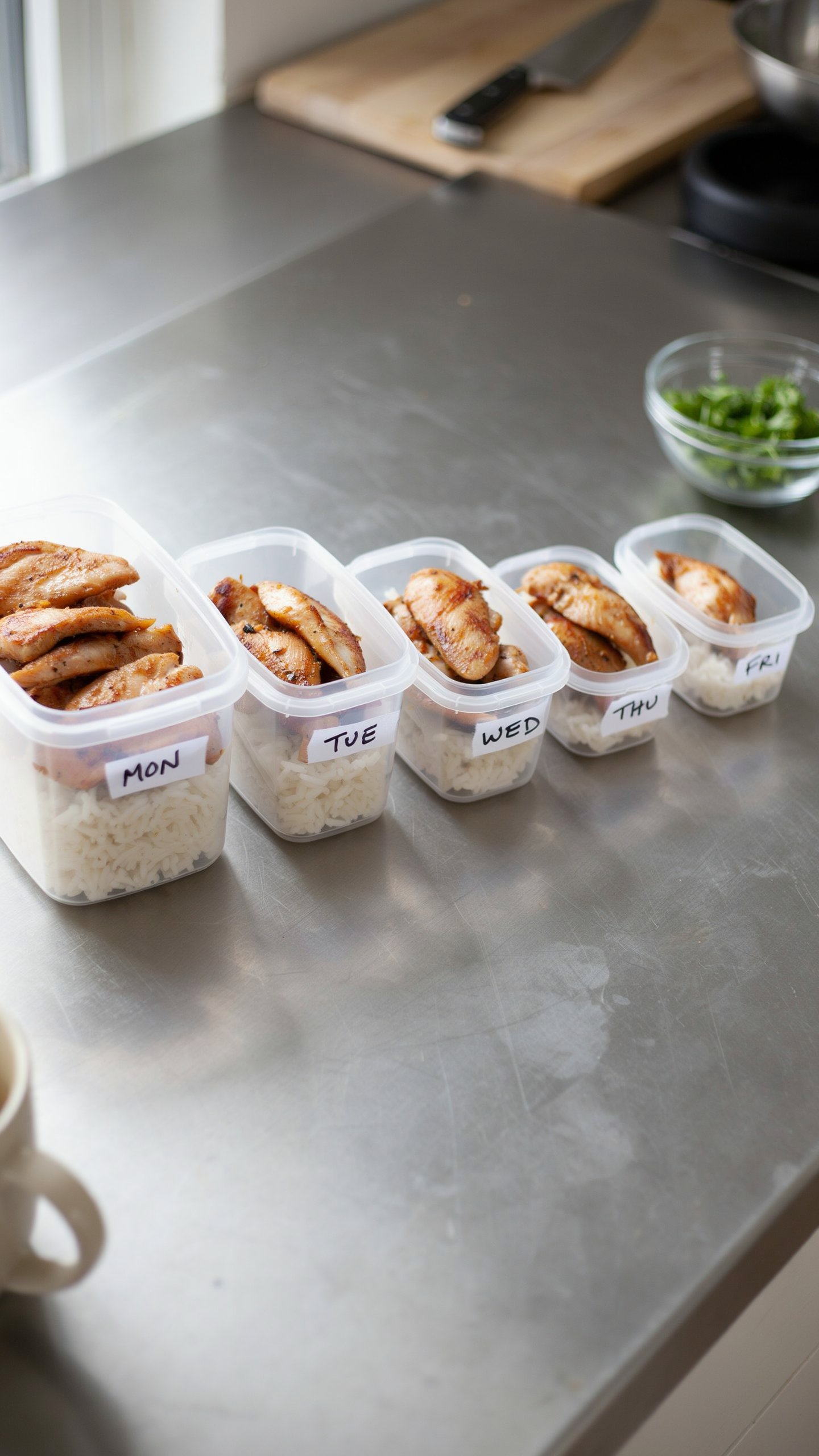 The Dynamic Adaptation Model For Meal Prep For The Week