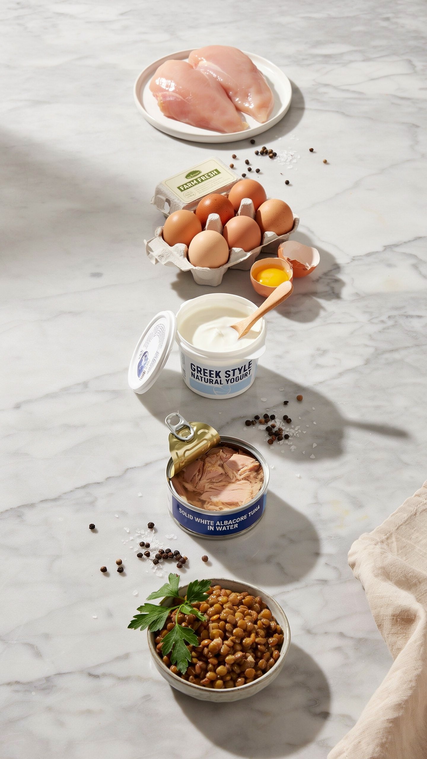 Foundational Fuel: The Core High Protein Meal Prep Staples