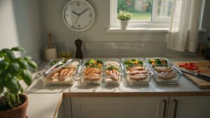 A Realistic High Protein Meal Prep Timeline For Sundays