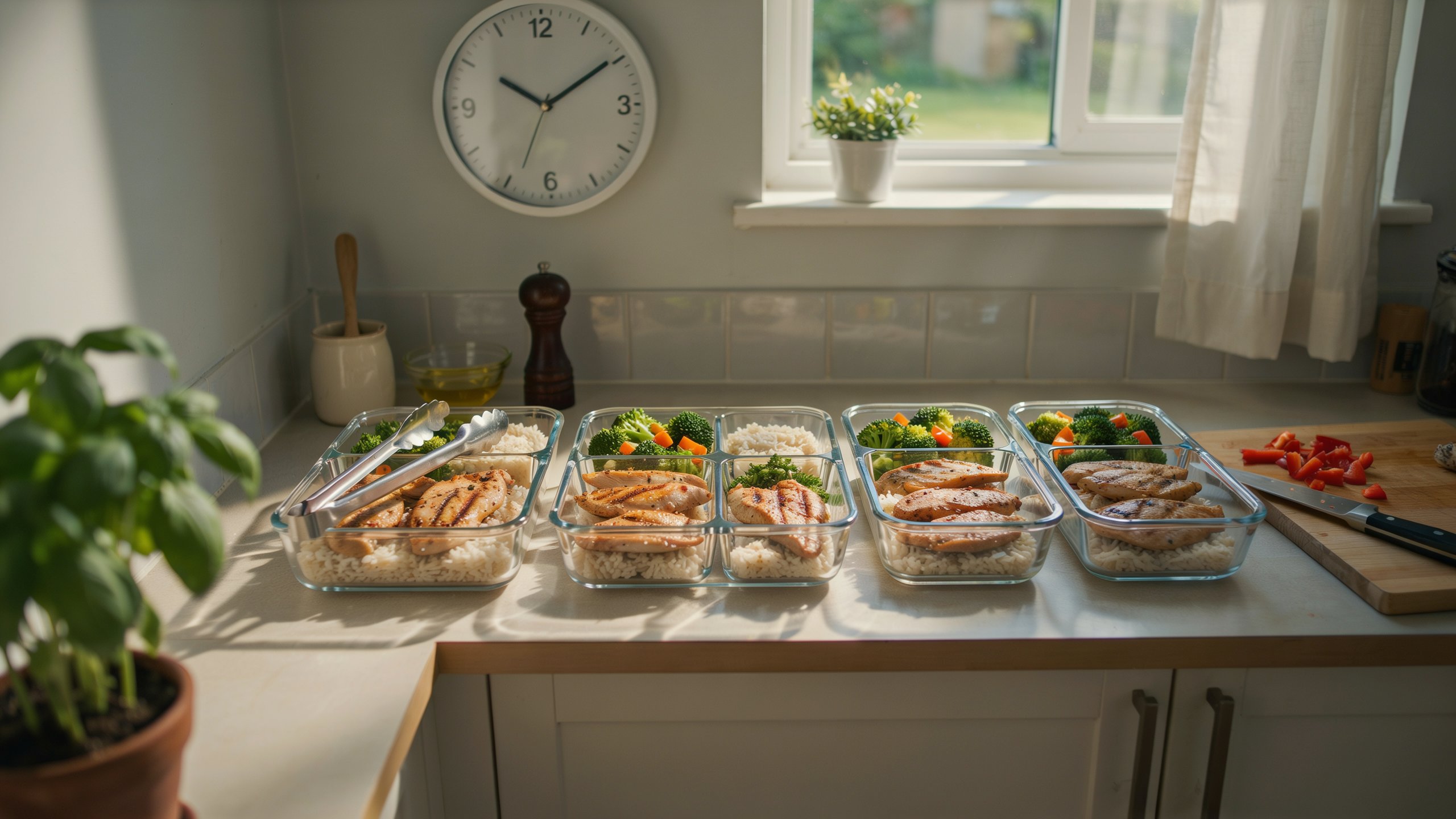 A Realistic High Protein Meal Prep Timeline For Sundays