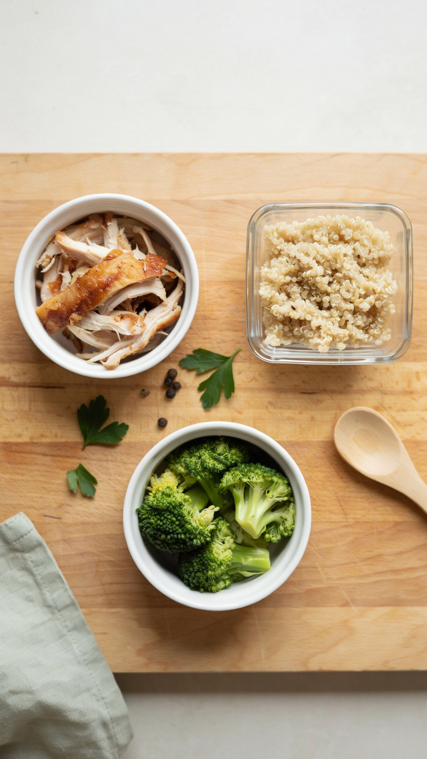 The Stacking And Scaling System For Meal Prep For The Week