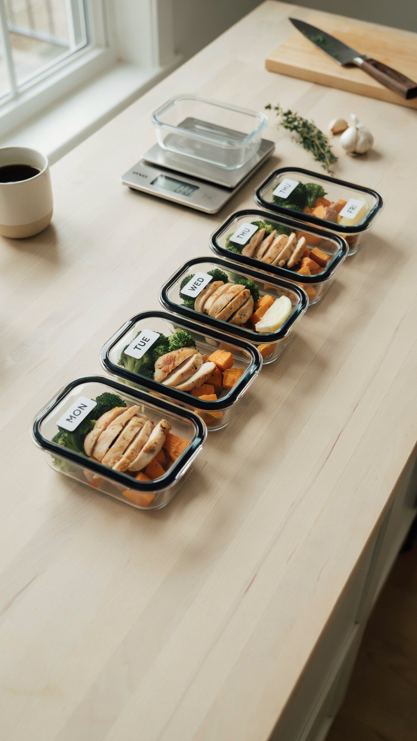 Meal Prep To Get Lean: The Caloric Deficit Enforcer